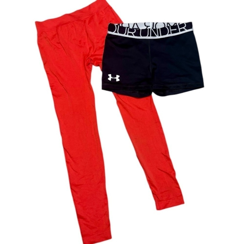 M🌺UNDER ARMOUR & NO BOUNDARIES BUNDLE/LOT/MULTIPLES OF LEGGINGS AND SHORTS